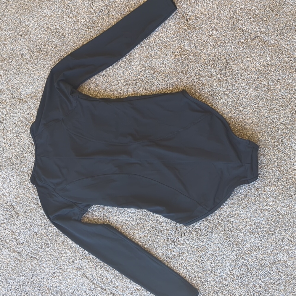 Athleta One Piece Rash Guard - Black S - Picture 6 of 6
